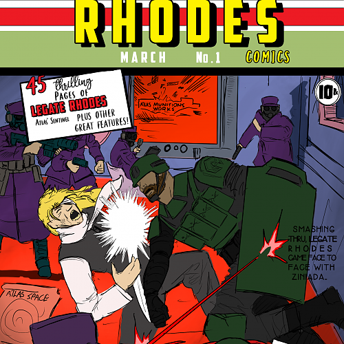 Legate Rhodes Issue 1 (Colorized Version)